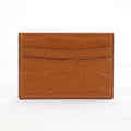 Classic Crocodile Pattern Card Holder Men Women Genuine Leather Leather Credit Card Case ID Card Holder Wallet Purse Pouch