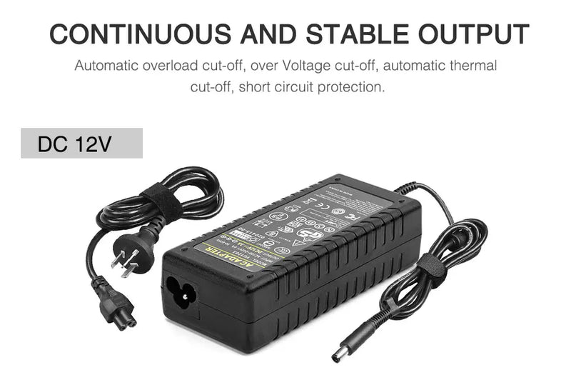 DC12V LED Power Supply 1A 2A 3A 5A 6A 7A 8A 10A Switch Transformer for WS2811 WS2815 LED Strip Light Adapter 5050 3528 LED Light