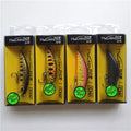 Tsurinoya 4PC 50mm 5g Sinking Minnow Artificial Bait for Trout Bass Fishing Wobbler Laser Hard Long Cast Fishing Lure DW63