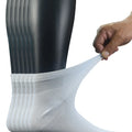Men's Bamboo Diabetic Ankle Socks with Seamless Toe and Non-Binding Top,6 Pairs L Size(10-13)