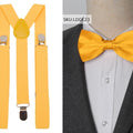 Suspenders Bow Tie Set Men Fashion Suspensorio for Man Boy Women Bowtie Braces Trousers Tirantes Wedding - Visuel 9 | SAMAG
