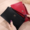 Women Long Casual Wallet Litchi Grain PU Leather Lady Zipper Phone Pocket Credit Card Holder Female Purse Coin Money Bag Clutch