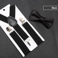 Kids Suspenders with Bowtie Fashion Children Bow Tie Set Boys Braces Girls Adjustable Baby Wedding - Visuel 21 | SAMAG