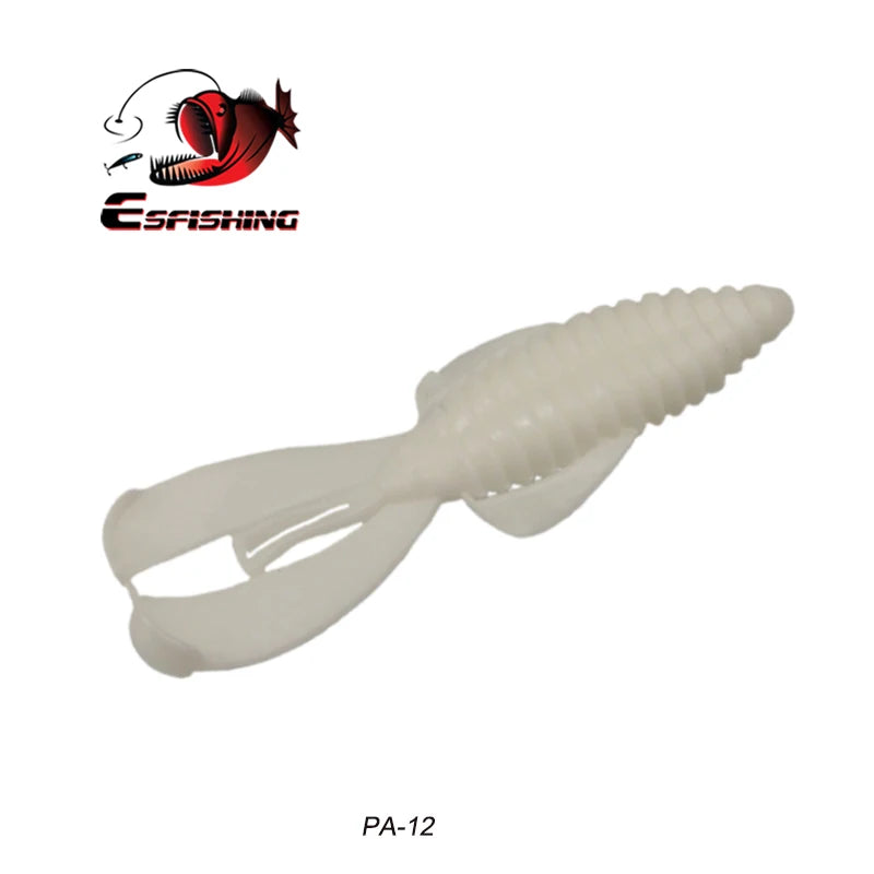 ESFISHING Hot Jigging Silicone Bait Rage Bug Craw 100mm Wobblers for Pike Bass Pesca Artificial Ned Fishing Lure Salts