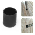 4x Rubber Chair Ferrule Anti Scratch Furniture Feet Leg Floor Protector Caps