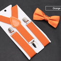 Kids Suspenders with Bowtie Fashion Children Bow Tie Set Boys Braces Girls Adjustable Baby Wedding - Visuel 8 | SAMAG
