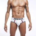JOCKMAIL Brand Cotton Men Underwear Brief Sexy Gay Penis Pouch Push up calzoncillos hombre slip cueca Gay Underwear male panties