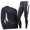 Hot-Dry Thermal Underwear Sets Men Winter Compression Thermo Underwear Men's Lucky John Cueca Long Tights Men's Long Johns Suit