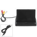 4.3 inch TFT LCD screen Car Monitor Rearview Reverse Parking Monitor with 2-channel Video Input,Camera optional