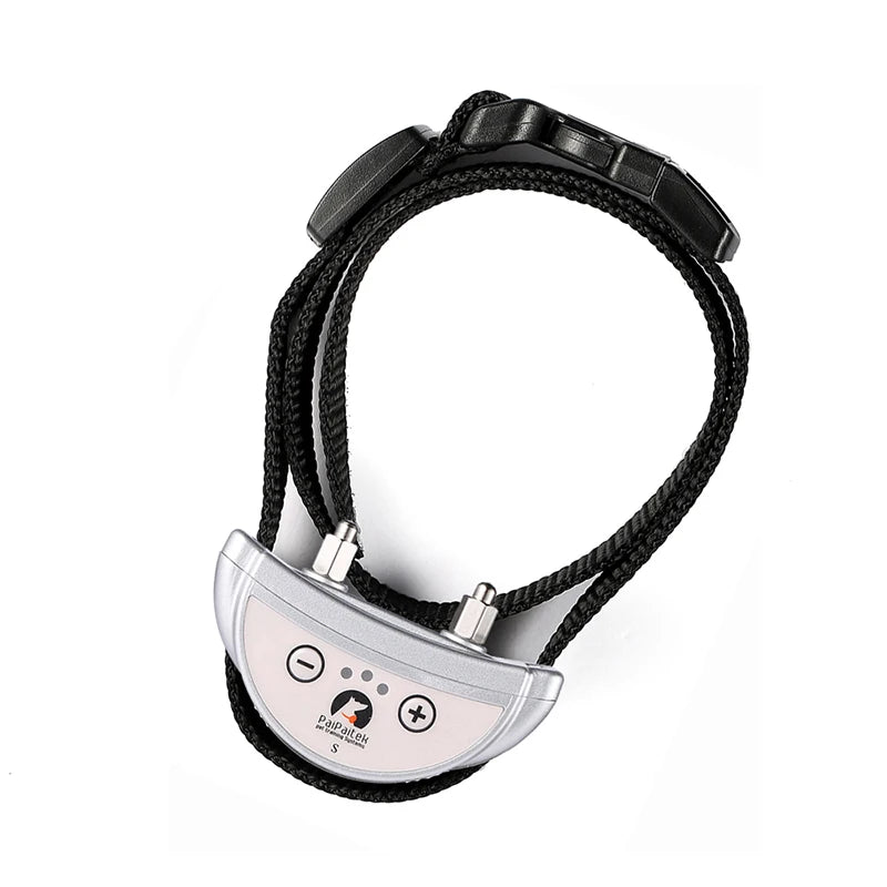 Dog Anti Bark Collar Pet Anti-barking Device 8-27 Inch Dog Collar Dog Stop Bark Shock Collar for S/M Dog Dropship Fast ship!