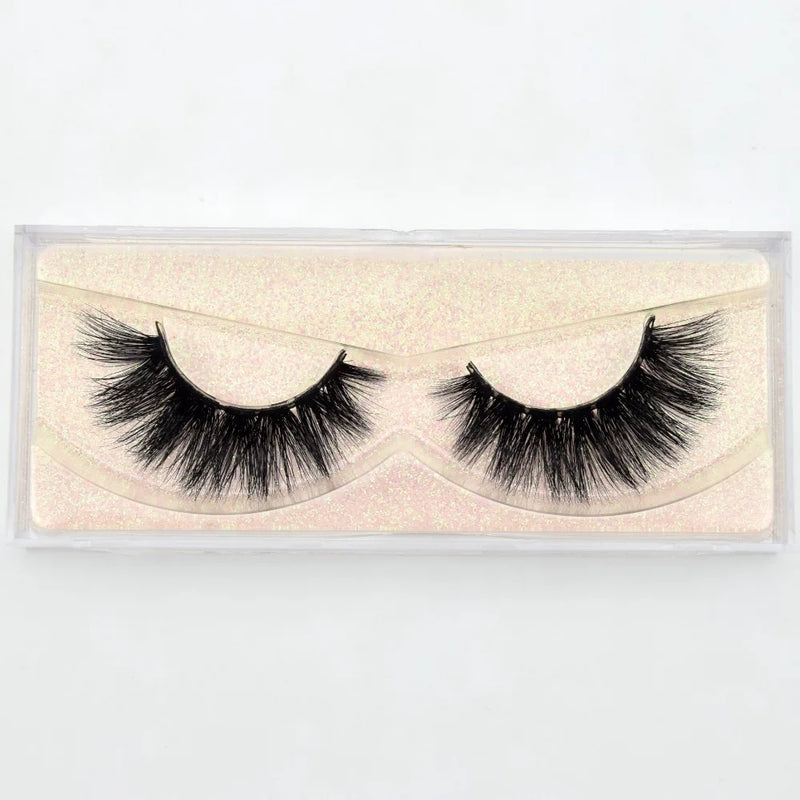 Visofree Mink Lashes 3D Mink Eyelashes 100% Cruelty free Lashes Handmade Reusable Natural Eyelashes Popular False Lashes Makeup