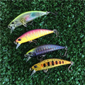 Tsurinoya 4PC 50mm 5g Sinking Minnow Artificial Bait for Trout Bass Fishing Wobbler Laser Hard Long Cast Fishing Lure DW63