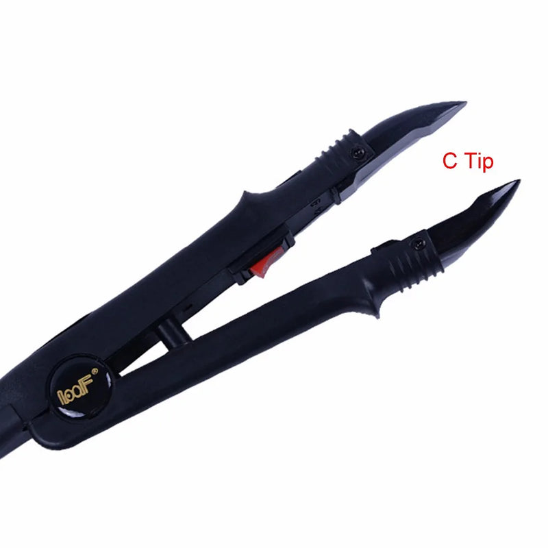 1pc JR-611 A/B/C tip Constant Heat Iron Hair Connectors Hair Extensions Tools  Fusion Iron Wand Iron Melting Tool+EU outlet