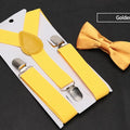 Kids Suspenders with Bowtie Fashion Children Bow Tie Set Boys Braces Girls Adjustable Baby Wedding - Visuel 12 | SAMAG