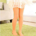 Girls Ballet Dance Pantyhose Children A Thin Section Fashion Velvet Tights Baby Solid Black White Stockings For 0-15Y Kids CN