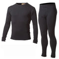 Men's male 100% Pure Merino Wool Winter Base Layer Thermal Warm Sweater Underwear Breathable Mid weight Tops Pants Bottom Set
