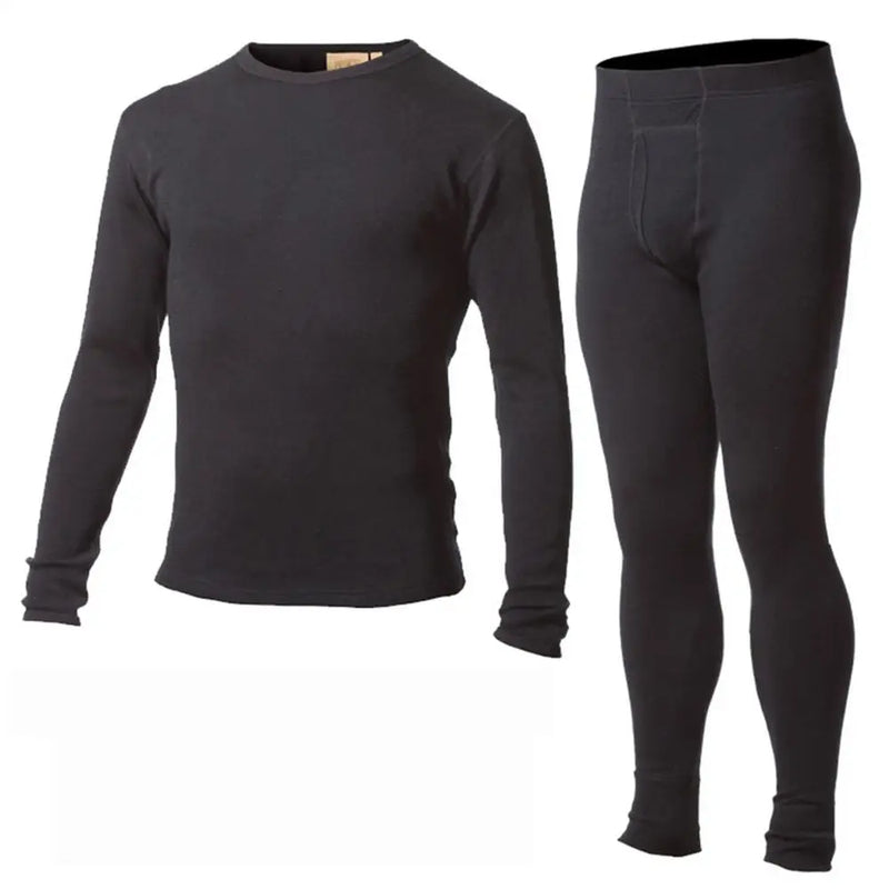 Men's male 100% Pure Merino Wool Winter Base Layer Thermal Warm Sweater Underwear Breathable Mid weight Tops Pants Bottom Set