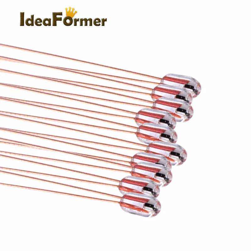 IdeaFormer 10pcs 100K ohm NTC 3950 Thermistors for 3D Printer Reprap Mend 3D Printer Parts
