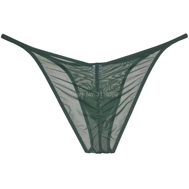 Men's semitransparent and ventilate Briefs Comfort improvement cooler Bikini Underwear