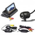 4.3 inch TFT LCD screen Car Monitor Rearview Reverse Parking Monitor with 2-channel Video Input,Camera optional