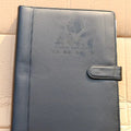 Creative Leather A4 File folder Padfolio multifunction organizer planner notebook ring binder Busniess School office Supplies