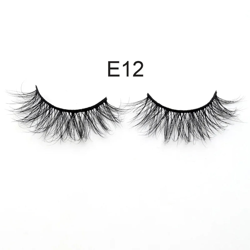 Visofree Mink Lashes 3D Mink Eyelashes 100% Cruelty free Lashes Handmade Reusable Natural Eyelashes Popular False Lashes Makeup