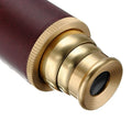 Pirates of The Caribbean 25x30 Telescopio Monocular Telescope Optics Spyglass Nautical Brass Maritime Outdoor Camping Genuine