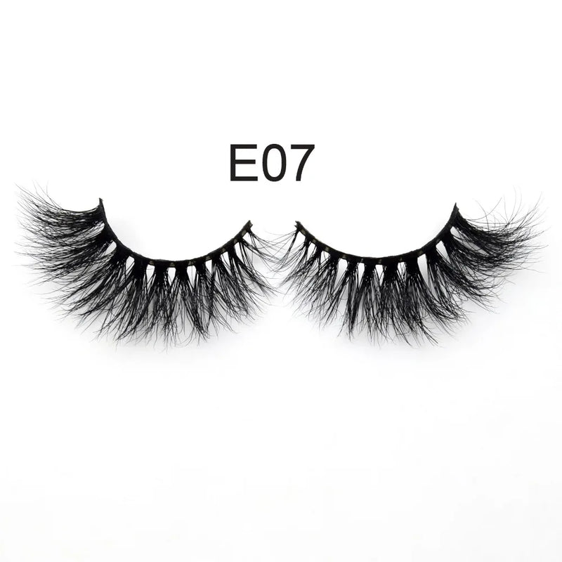 Visofree Mink Lashes 3D Mink Eyelashes 100% Cruelty free Lashes Handmade Reusable Natural Eyelashes Popular False Lashes Makeup