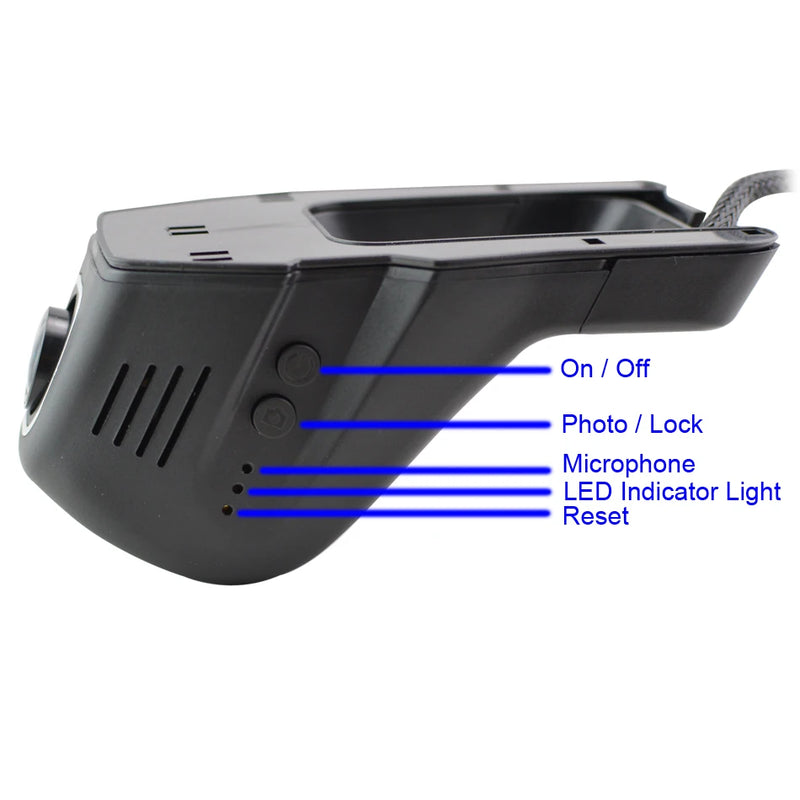 JOOYFACT A19 4K Dash Cam Car DVR Night Vision HDR WiFi GPS Sony IMX335 Novatek Digital Video Recorder Camcorder