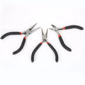 1 - 3Pcs/Set Jewelry Making Pliers Set Stainless Steel Needle Nose Hand Tool Black 11 - 13cm - Visuel 4 | SAMAG