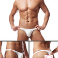 5pcs Men's G-string Thong Sexy Underwear Male Transparent Panties Men's Briefs Underpant Boy Bikini Briefs Sexy Underwear E-044