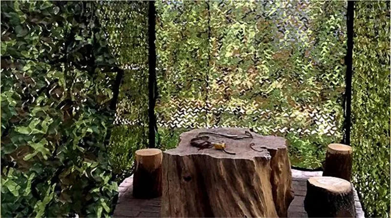 4x5m 2x3m Camouflage Net Camo Netting Army Nets Shade Mesh Hunting Garden Car Outdoor Camping Sun Shelter Tent