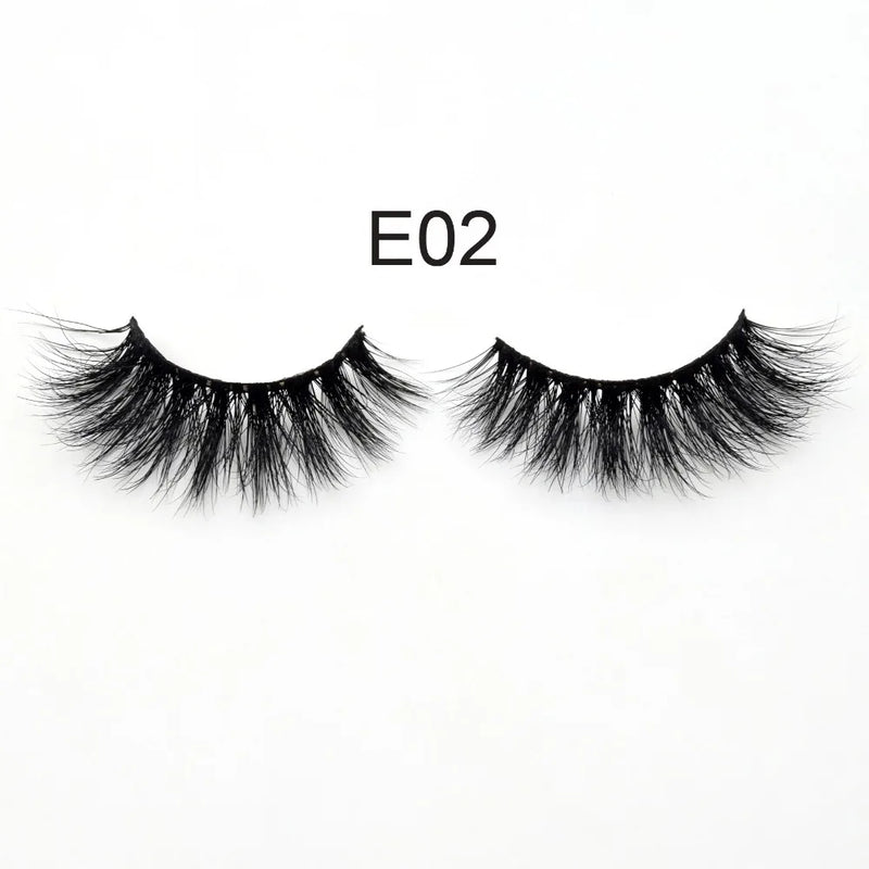Visofree Mink Lashes 3D Mink Eyelashes 100% Cruelty free Lashes Handmade Reusable Natural Eyelashes Popular False Lashes Makeup