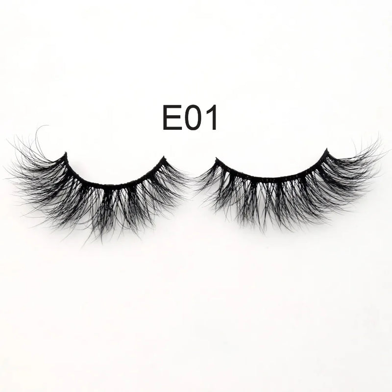 Visofree Mink Lashes 3D Mink Eyelashes 100% Cruelty free Lashes Handmade Reusable Natural Eyelashes Popular False Lashes Makeup