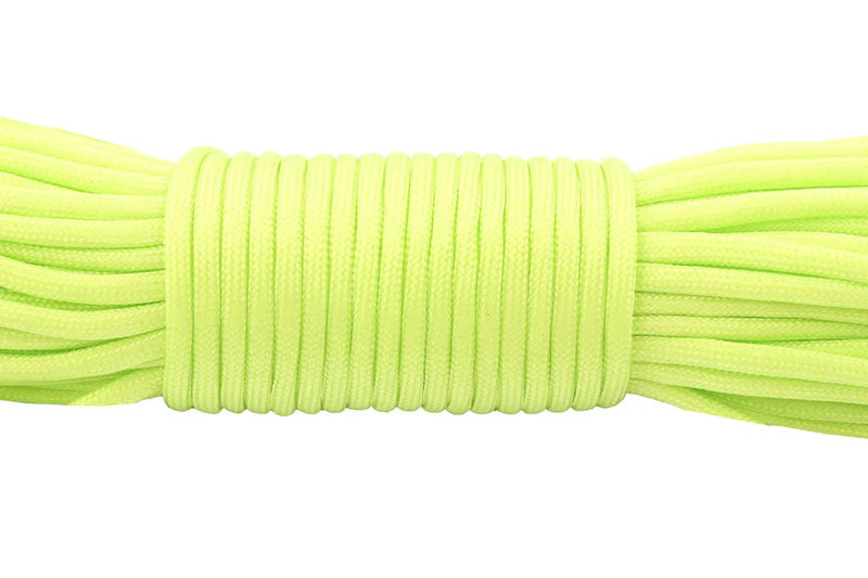 CAMPINGSKY Paracord 4mm 100ft 550 Paracord Parachute Cord Lanyard Rope for Hiking Camping
