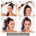 Straight Human Hair Ponytail Wrap Around Horsetail Clips-In Brazilian Remy Hair Ponytail Wig 120g