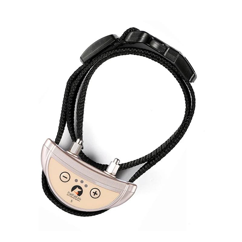 Dog Anti Bark Collar Pet Anti-barking Device 8-27 Inch Dog Collar Dog Stop Bark Shock Collar for S/M Dog Dropship Fast ship!