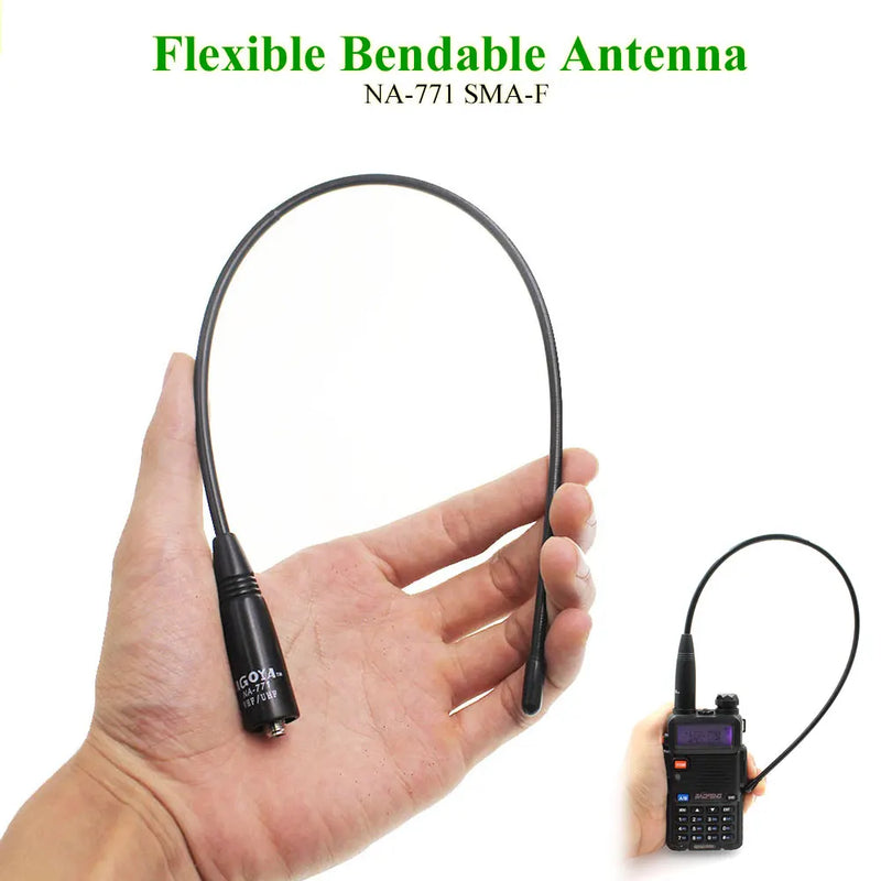 100% Original Nagoya NA-771 Two Way Radio Antenna SMA Female for BaoFeng UV-5R UV-82 BF-888S  H777 Walkie Talkie