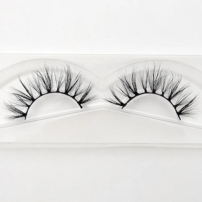 Visofree Mink Lashes 3D Mink Eyelashes 100% Cruelty free Lashes Handmade Reusable Natural Eyelashes Popular False Lashes Makeup