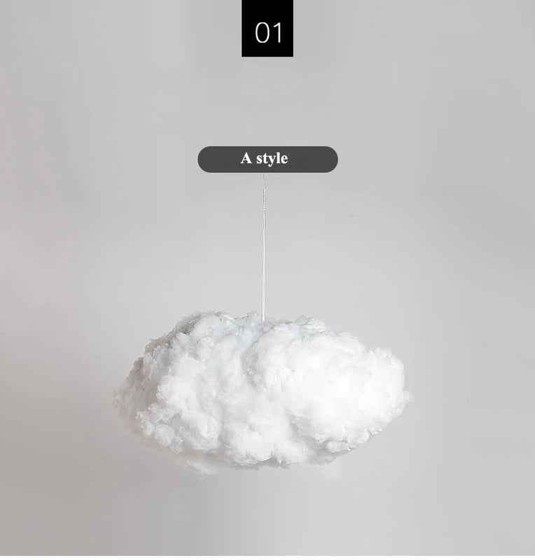 Modern Floating Cloud Led Pendant Light Living Dining Room Chandelier Lighting Bedroom Lampara Restaurant Hanging Lamp Luminaire