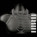 Vnox Men's Cuban Link Chain Necklace Stainless Steel Black Gold Color Male Choker colar Jewelry Gifts for - Visuel 5 | SAMAG