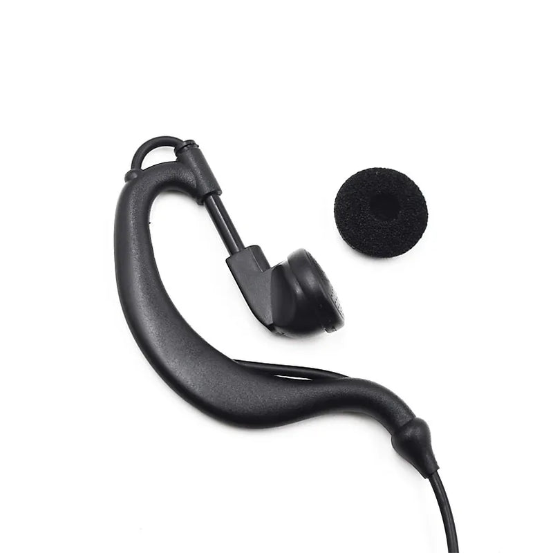 Surveillance Clip Ear Earpiece Headset PTT Mic for Motorola Walkie Talkie Ham Radio CP180 CP185 CP040 EP450 DP1400 GP2000 DEP450