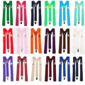 Suspenders Bow Tie Set Men Fashion Suspensorio for Man Boy Women Bowtie Braces Trousers Tirantes Wedding - Visuel 2 | SAMAG