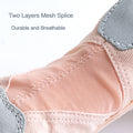 Ballet Shoes Dance Shoes For Women Girls Dance Academy Three Soft Split Sole Stretch Fabric Mesh Splice Dancing Slippers
