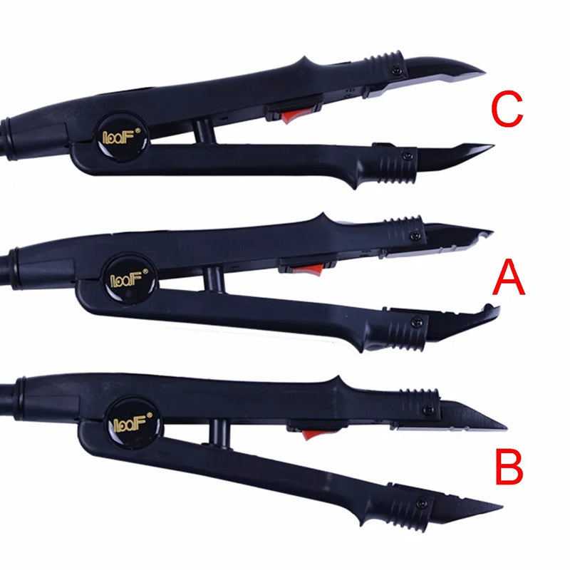 1pc JR-611 A/B/C tip Constant Heat Iron Hair Connectors Hair Extensions Tools  Fusion Iron Wand Iron Melting Tool+EU outlet