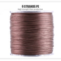 Angryfish 9 Strands Weaves Braided 500M/547YD Fishing Line Super Strong PE Line 15LB-70LB Braided Fishing Thread
