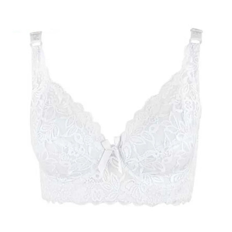 Hot Full cup thin underwear small bra plus size wireless adjustable lace Women's bra breast cover B C D cup Large size Lace Bras