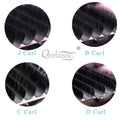All Size 10 Trays Wholesale Volume Lashes Extension 3D Mink False Eyelashes Individual Eyelash Beauty Brand Factory Supplies