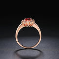 ZHOUYANG Princess Kate Blue Gem Created Blue Crystal Silver Color Wedding Finger Crystal Ring Brand Jewelry for Women ZYR076