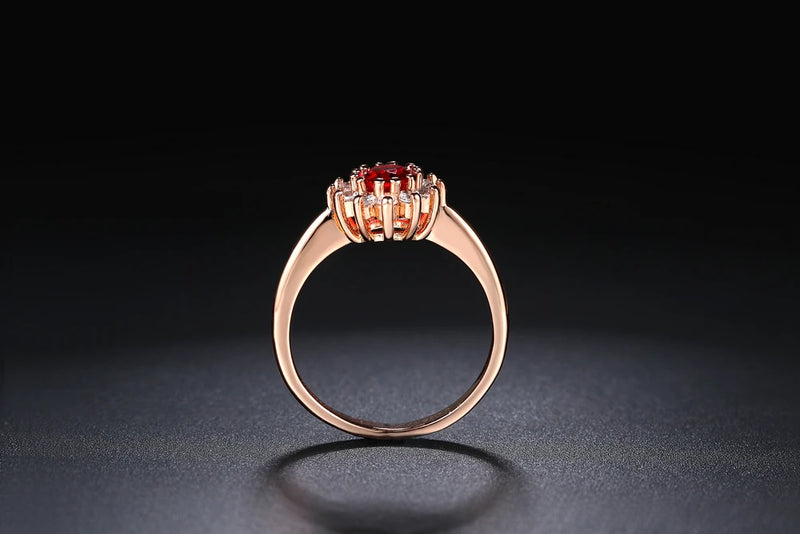 ZHOUYANG Princess Kate Blue Gem Created Blue Crystal Silver Color Wedding Finger Crystal Ring Brand Jewelry for Women ZYR076